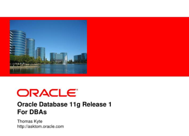 Oracle Database 11DBA