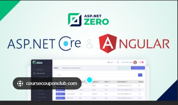 Udemy - ASP.NET CORE ZERO TO HERO COURSE WITH PROJECT 2023-9