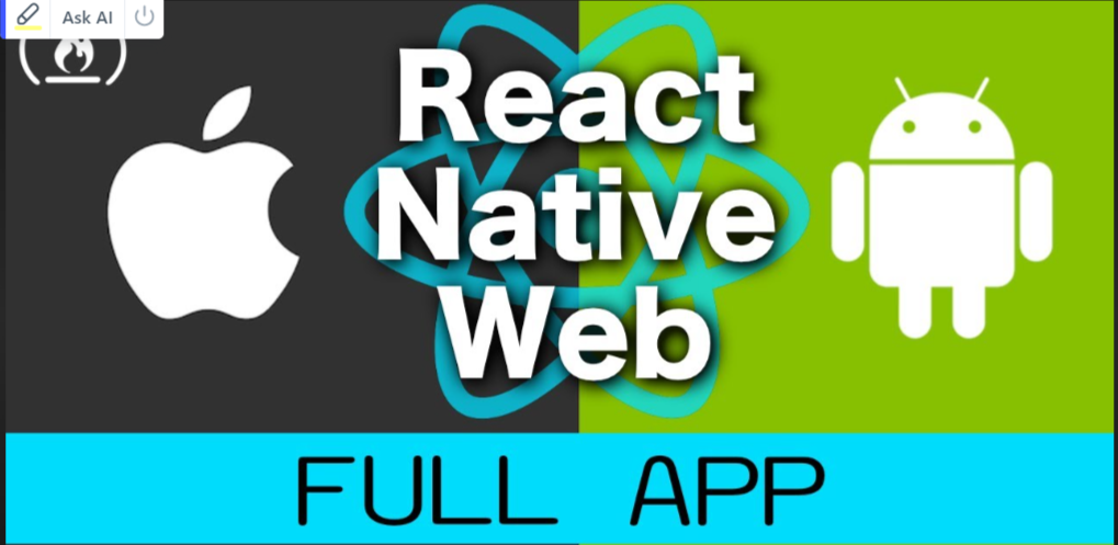 Udemy - Full Stack React Native Advanced &amp; Practical Projects 2024-2